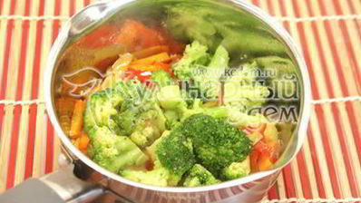 гречка с овощами