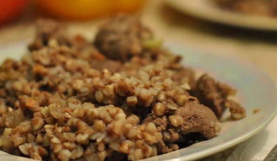 Рецепт гречки с печенью в мультиварке