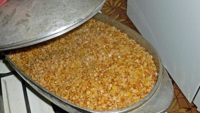 гречка с печенью