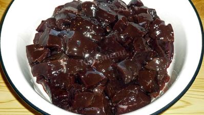 гречка с печенью