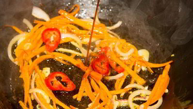 гречка в азиатском стиле