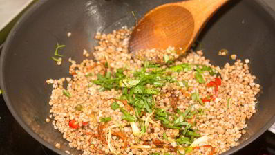 гречка в азиатском стиле