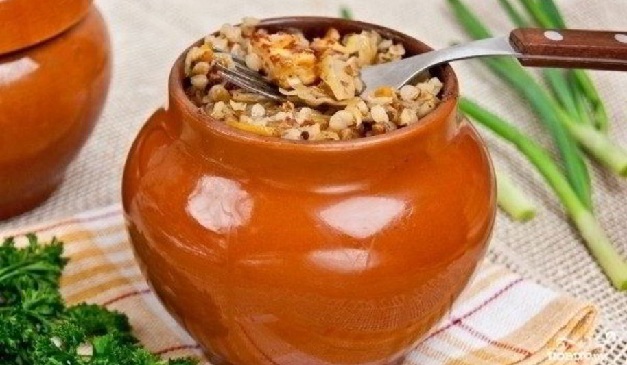 Рецепт гречки в горшочках