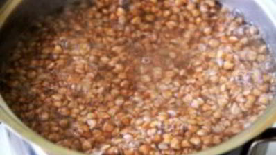 гречневая каша с маслом