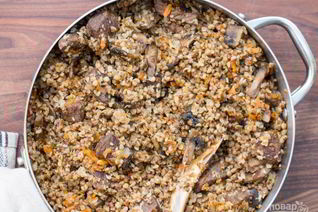 Гречневая каша с мясом