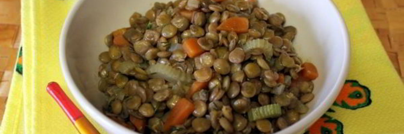 Каша из чечевицы