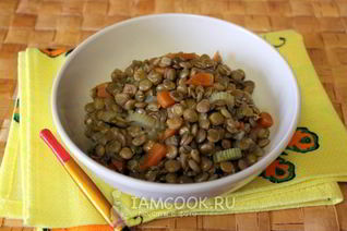 Каша из чечевицы