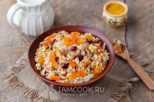 Каша из кускуса с молоком