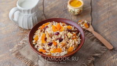 каша из кускуса с молоком