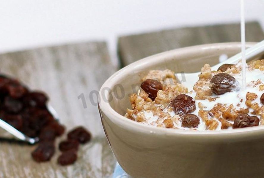 Каша молочная овсяная