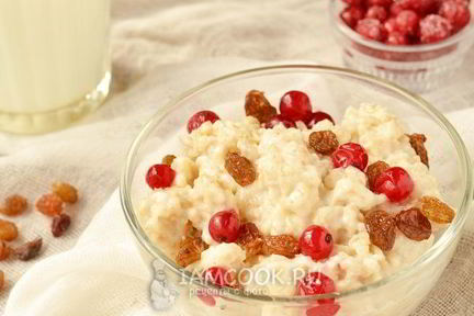 Каша на молоке в мультиварке