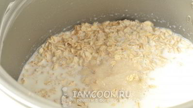 каша на молоке в мультиварке
