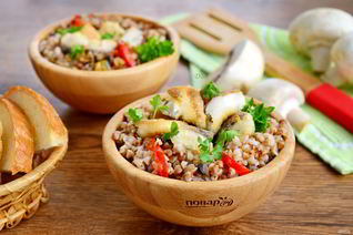 Каша по-Сибирски постная