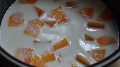 кукурузная каша с тыквой