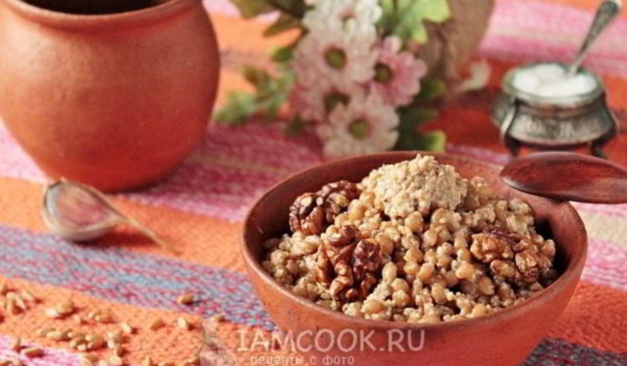 Рецепт кутьи по-грузински из пшеницы