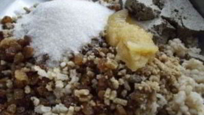 кутья с халвой