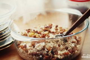 Кутья с яблоками