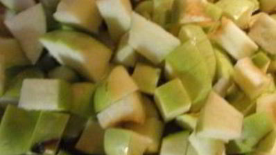 кутья с яблоками