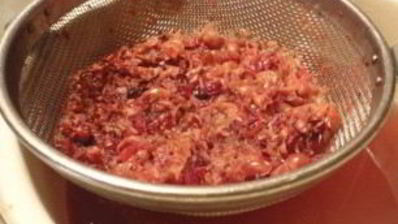 кутья с яблоками