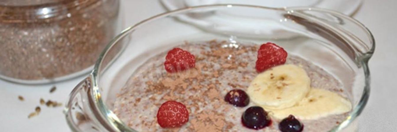 Льняная каша с расторопшей