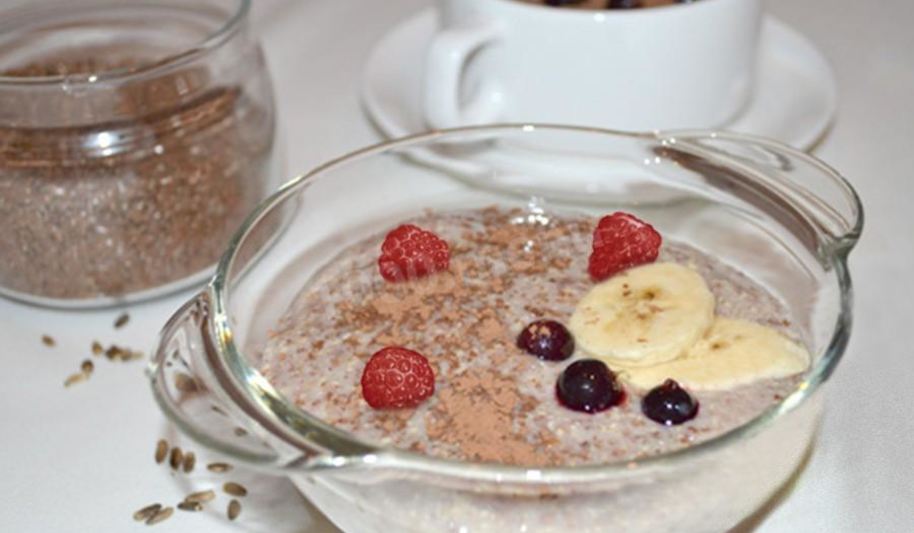 Рецепт льняной каши с расторопшей