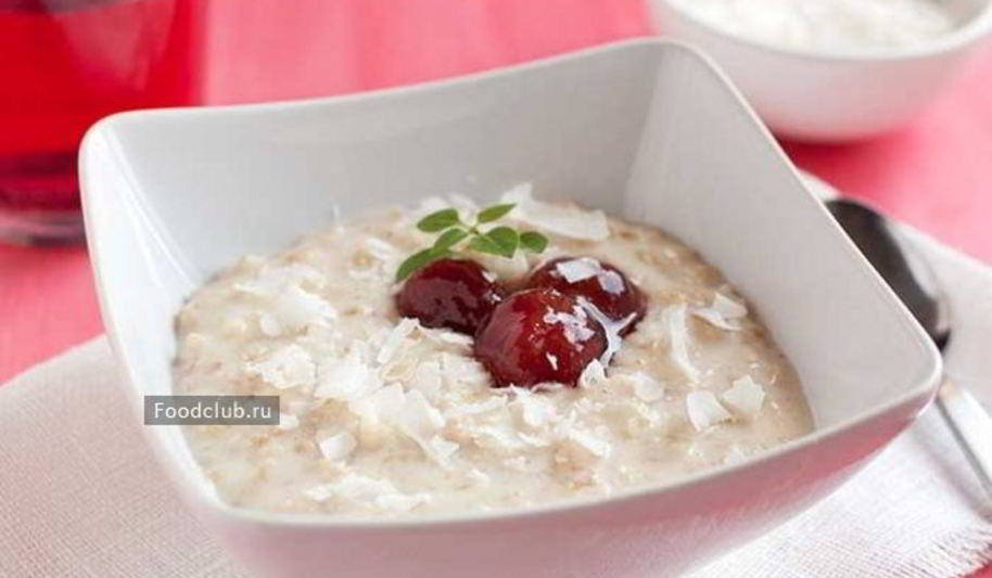 Рецепт овсяной каши на молоке