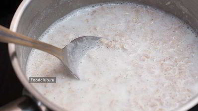 овсяная каша на молоке