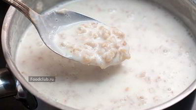 овсяная каша на молоке