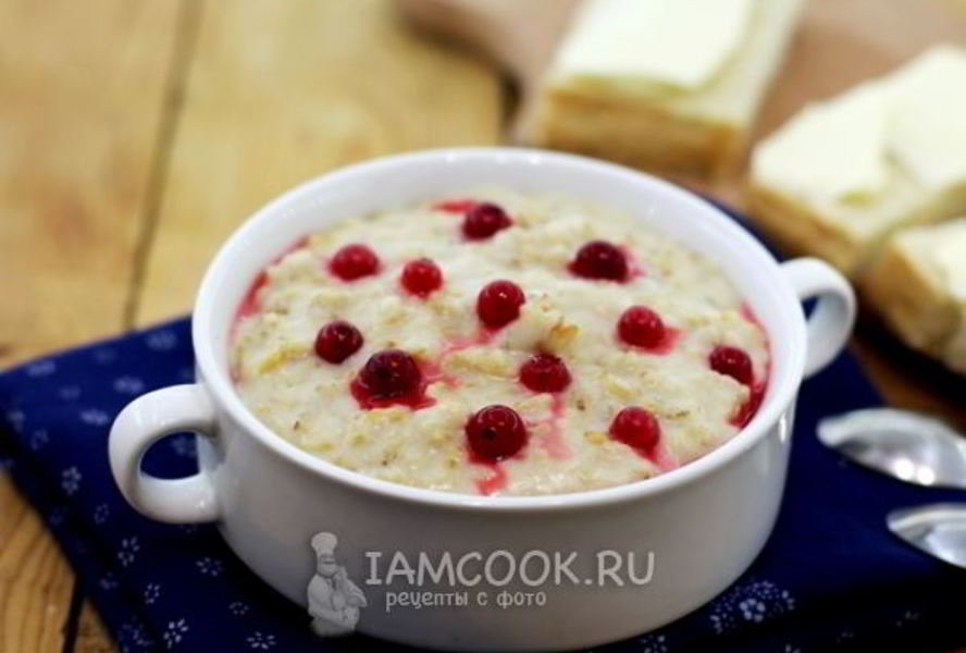 Овсяная каша в мультиварке
