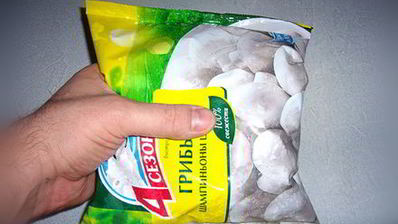 перловка с грибами