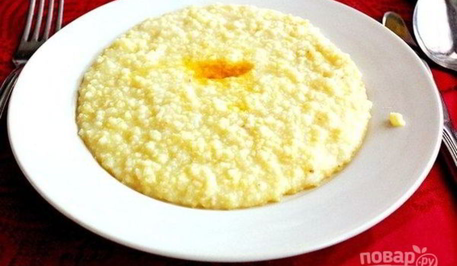 Рецепт пшенной молочной каши