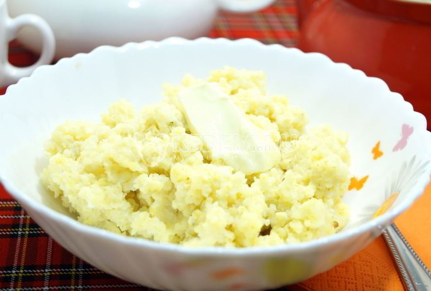 Пшенная каша на молоке