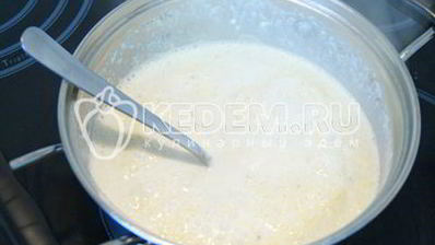 пшенная каша на молоке