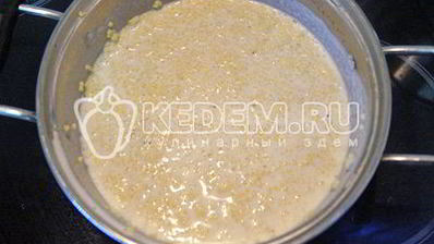 пшенная каша с тыквой