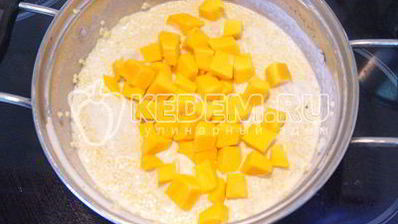 пшенная каша с тыквой