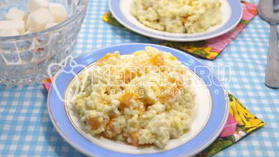 пшенная каша с тыквой