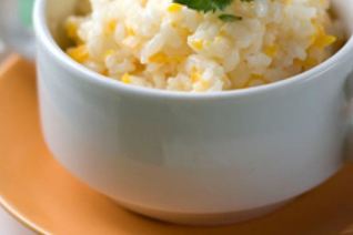 Рисовая молочная каша с тыквой