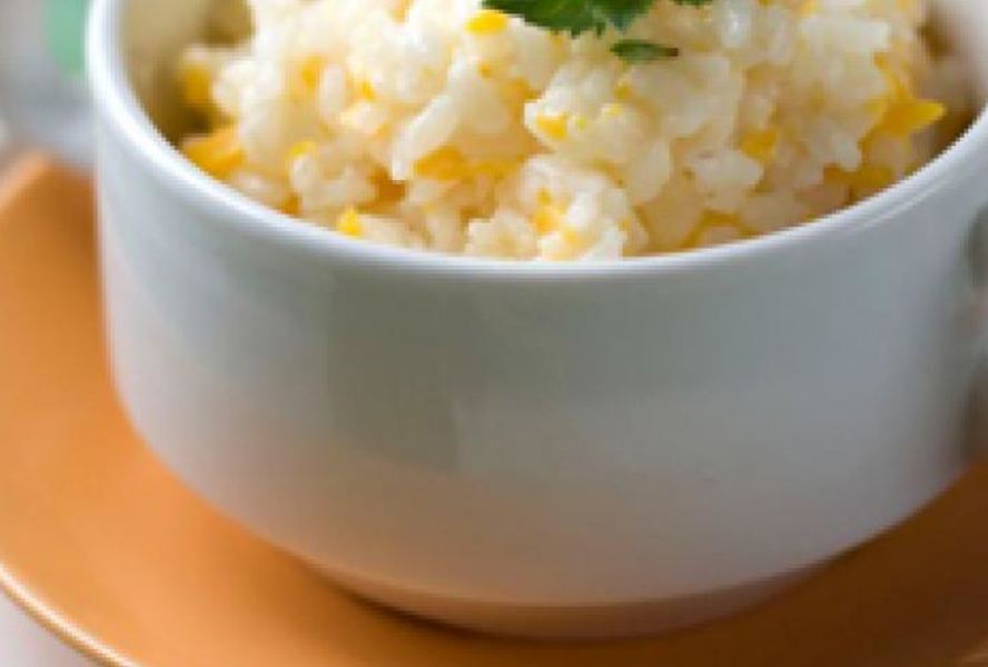 Рисовая молочная каша с тыквой