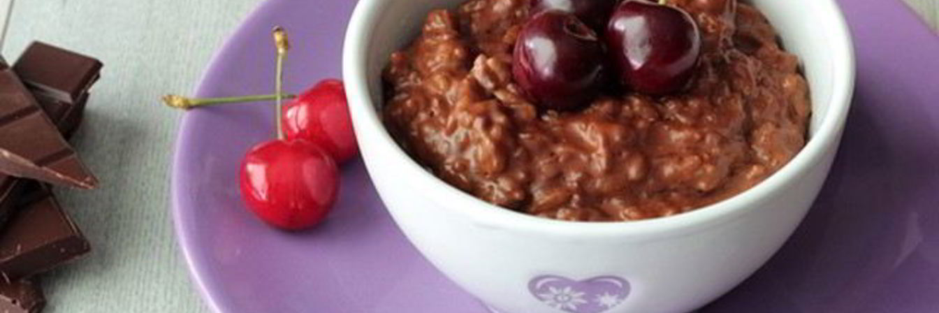 Шоколадная рисовая каша