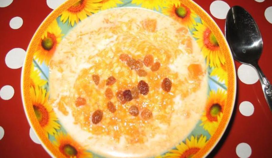 Рецепт тыквенной каши на молоке