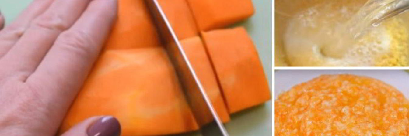 Тыквенная каша с пшеном