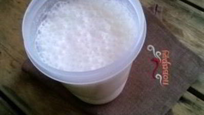 айран из кефира с зеленью