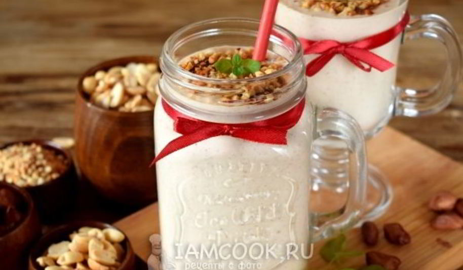 Рецепт арахисового протеинового коктейля