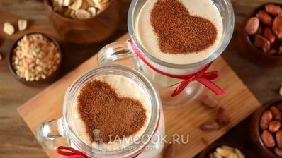 арахисовый протеиновый коктейль