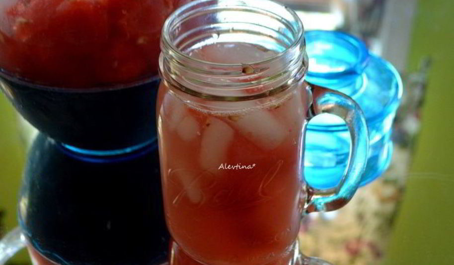 Рецепт арбузна-имбирного напиток