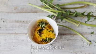 чай из одуванчиков