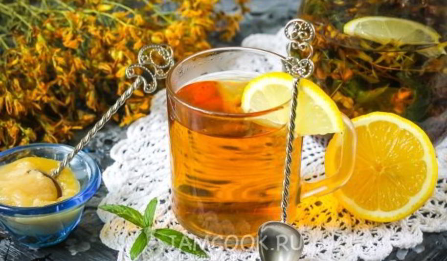 Рецепт чая из зверобоя