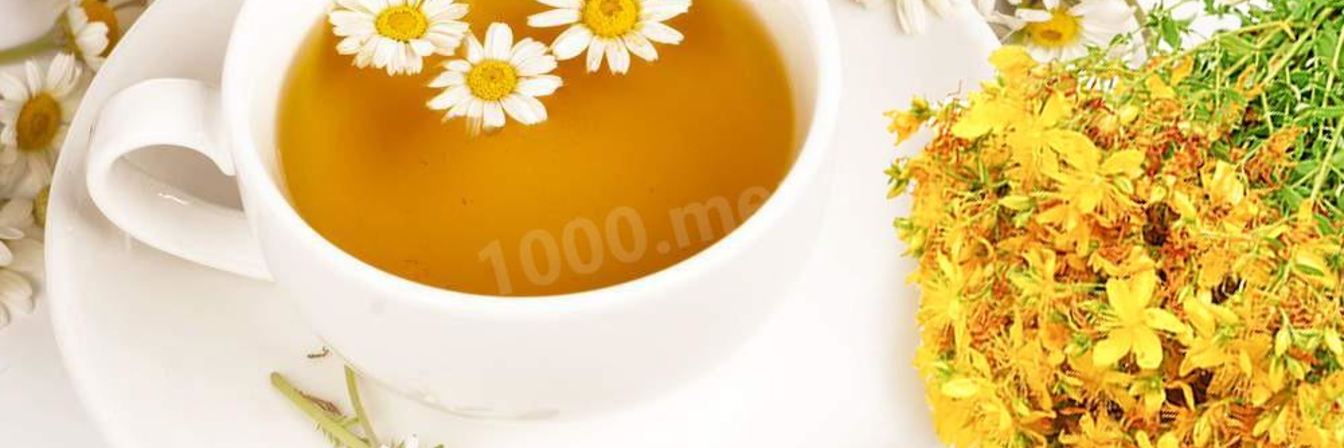 Чай ромашка зверобой