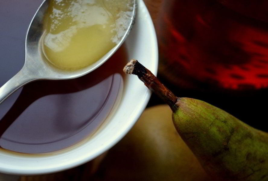 Чай с грушей и белым перцем
