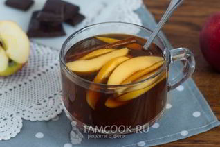 Чай с яблоками